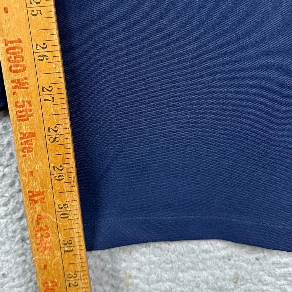 Callaway Pants Mens 34X32 Navy Blue Performance Golf Chinos Stretch 5-Pocket EUC